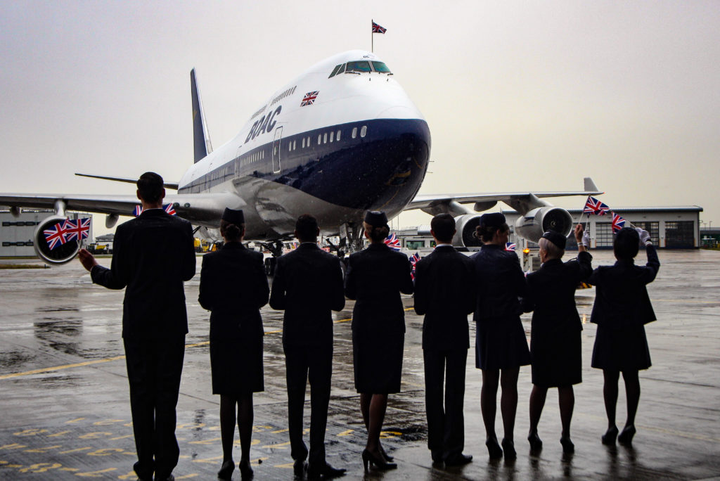 BOAC unveiling at Heathrow Airport - TransportMedia UK