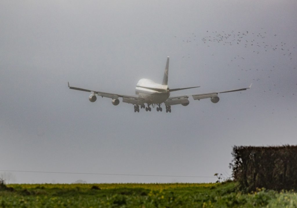 Landing at St Athan - Mike Baker