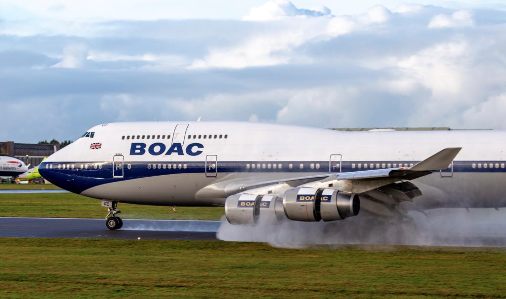 Landing at St Athan on a wet runway - Mark Parsons