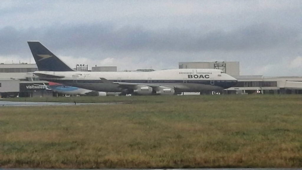 Taxiing at Cardiff Airport - Lee Walker