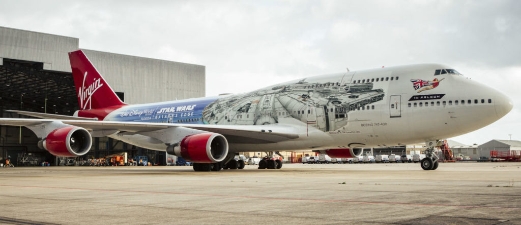 The Falcon G-VLIP (Image: Virgin Atlantic)