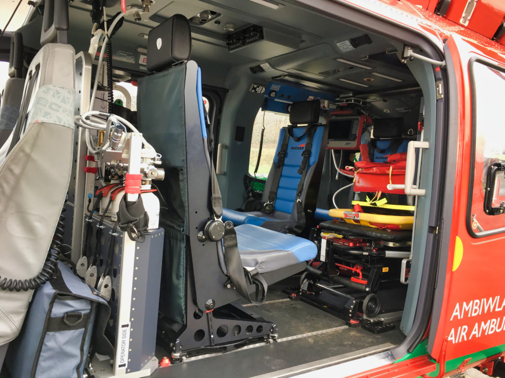 Inside the Wales Air Ambulance EC145