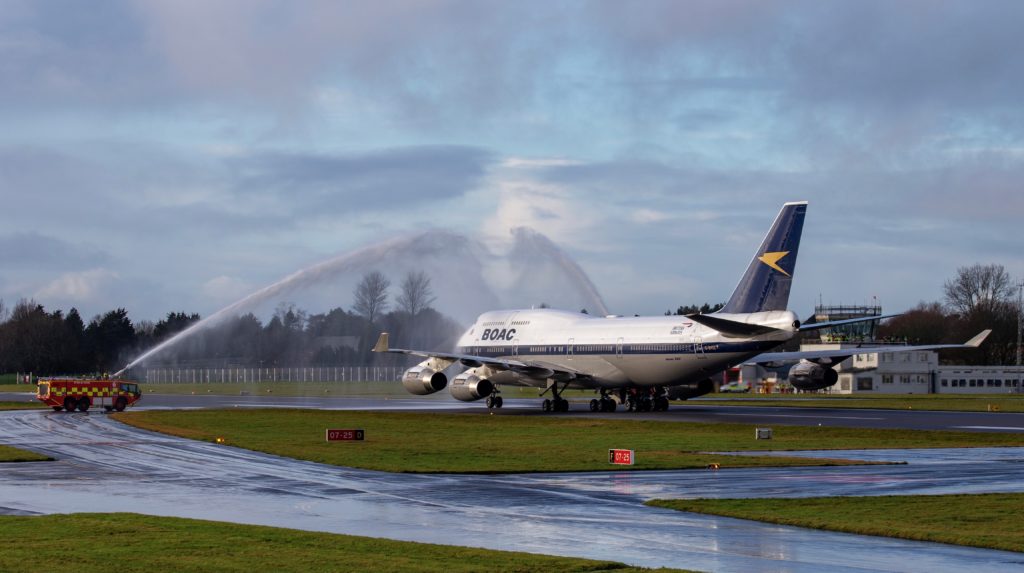 Water Cannon Salute - Mark Parsons