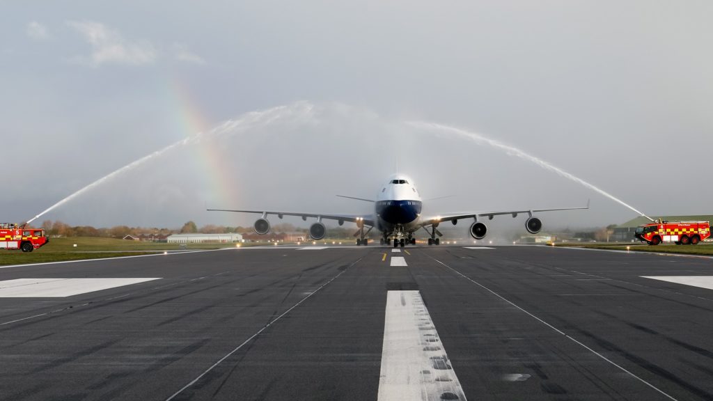 Water Cannon Salute - Mark Pearce