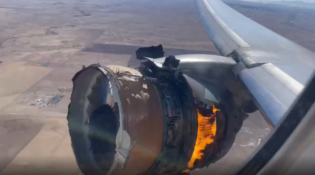 UA328 Engine Explosion
