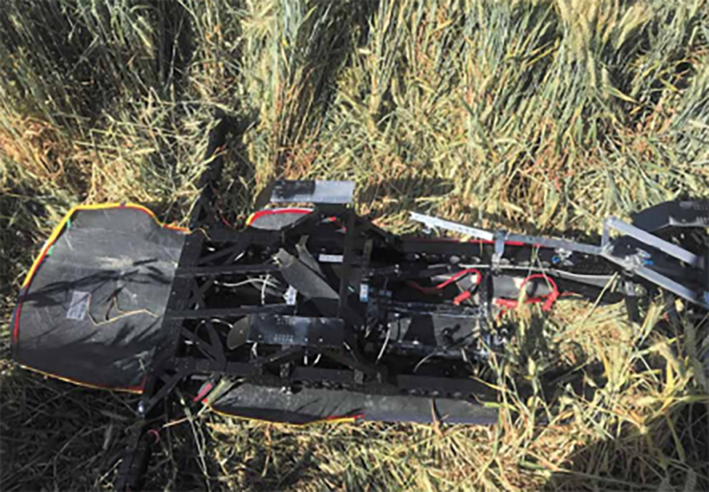 Alauda Airspeeder MKII Wreckage (IMage: AAIB/OpenGov/CrownCopyright)