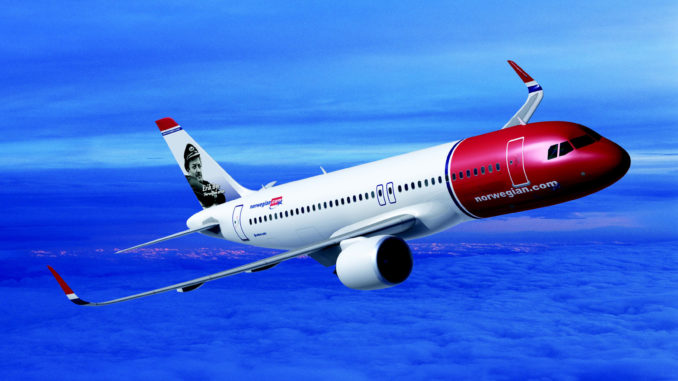 What the Norwegian A320neo would have looked like.