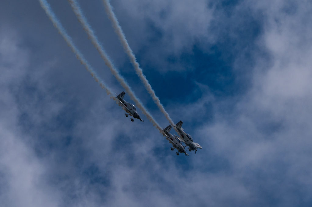 Team Raven at Midlands Air Festival