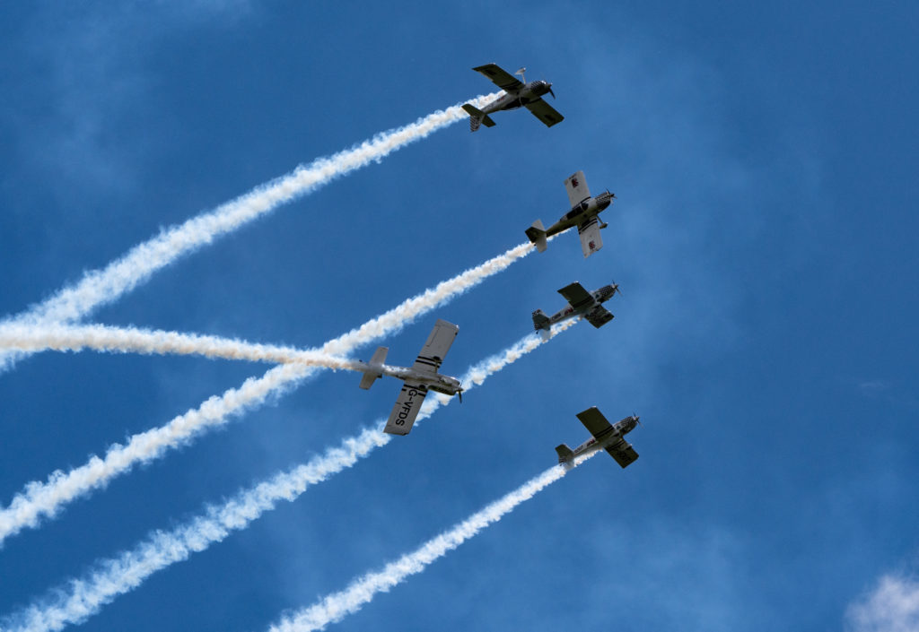 Team Raven at Midlands Air Festival