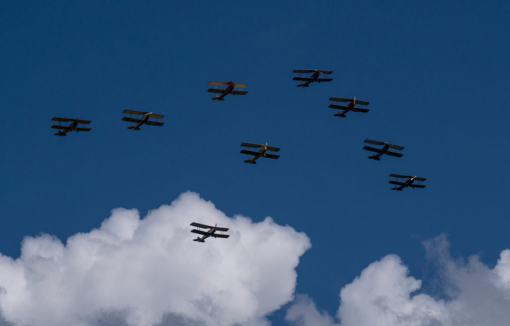 Tiger 9 Tiger Moth Display Team