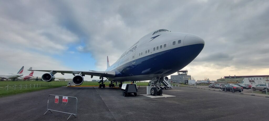 ex BA Boeing 747 "Negus" is available for tours and events at Cotswold Airport (Image: Max Thrust Digital)