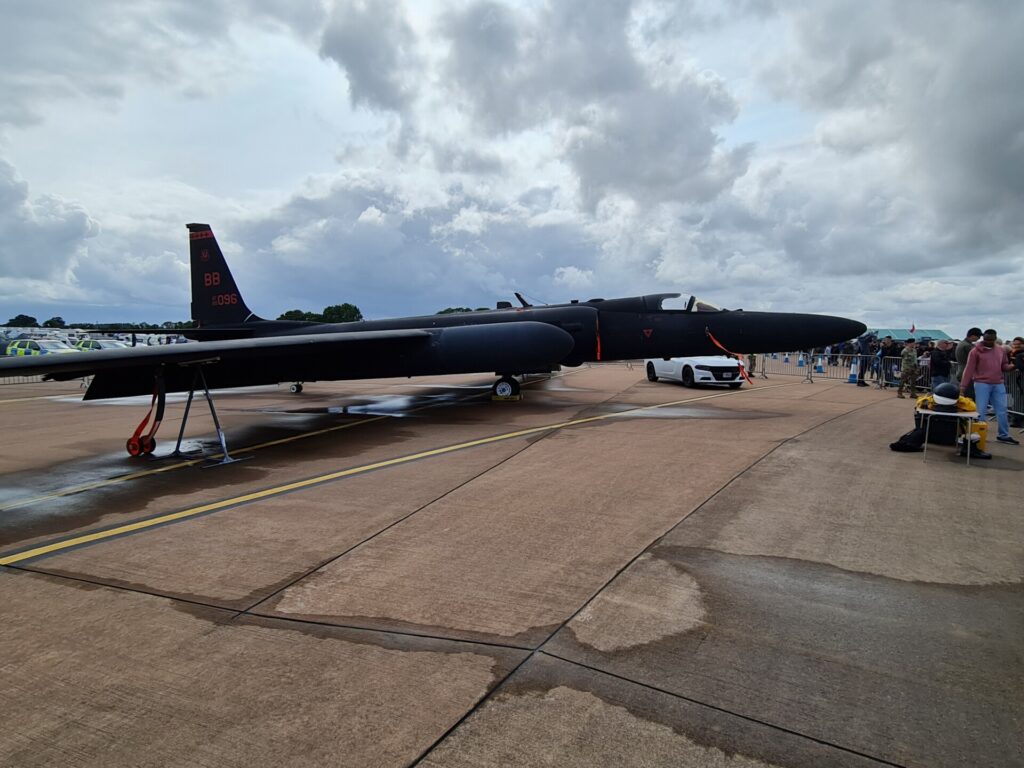 A U2 spy plane at RIAT 2023 (image: Max Thrust Digital)