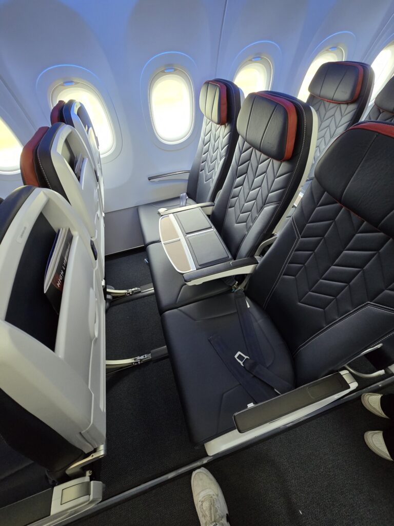 British Airways showcased the new cabin interior of their A320neo