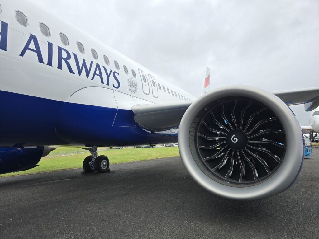 British Airways A320neo G-TTNY