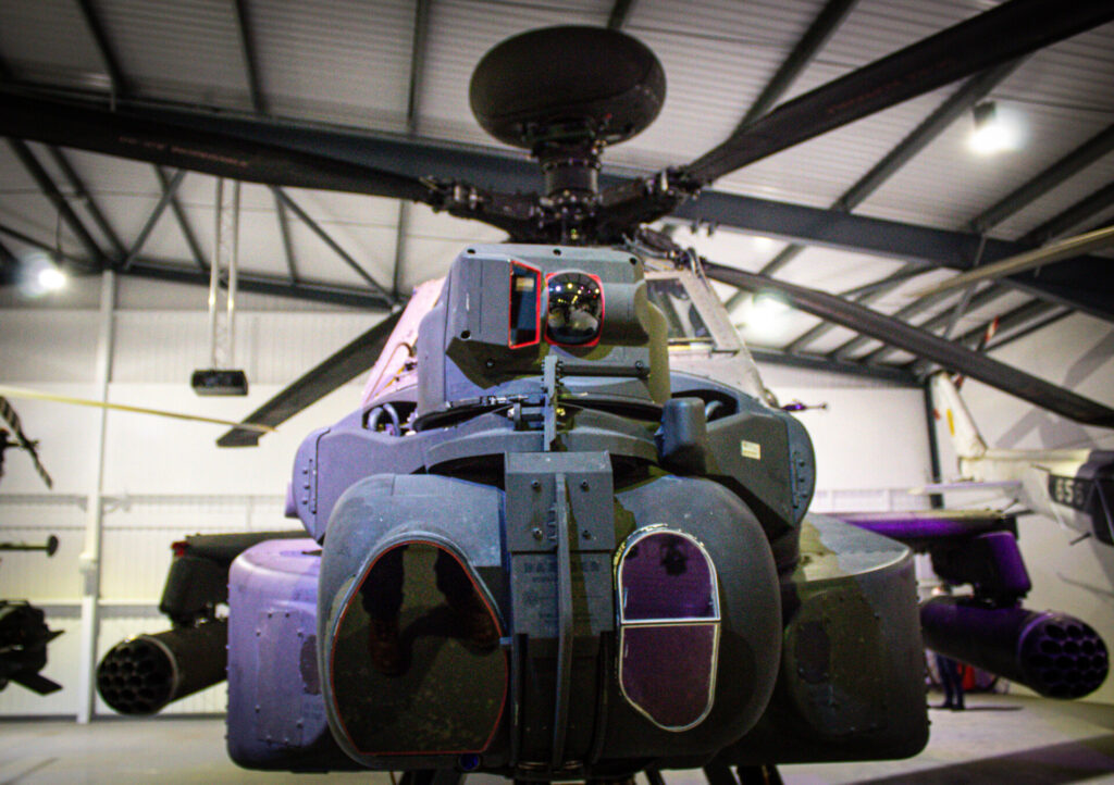Apache AH Mk1 Weapons Sensors (Image: UK Aviation Media)
