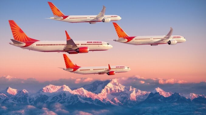 Boeing [NYSE: BA] and Air India today announced the carrier has selected Boeing’s family of fuel-efficient airplanes to expand its future fleet with plans to invest in 190 737 MAX, 20 787 Dreamliner and 10 777X airplanes. (Boeing image)