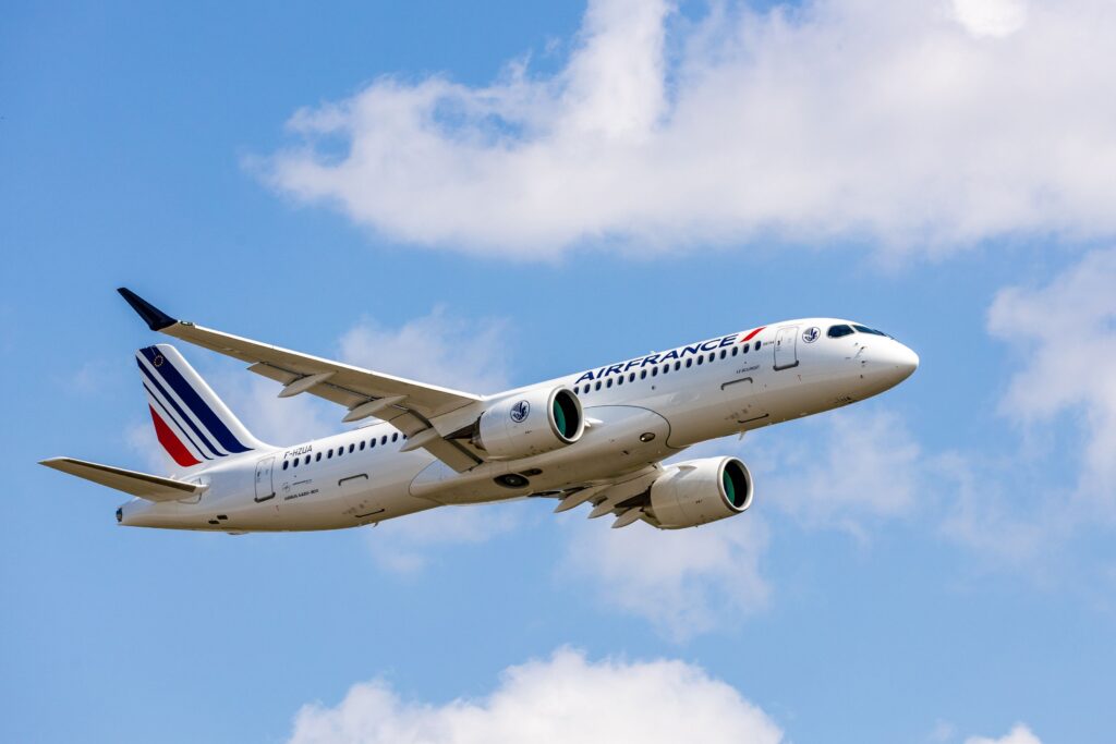 Airbus A220 delivery to Air France