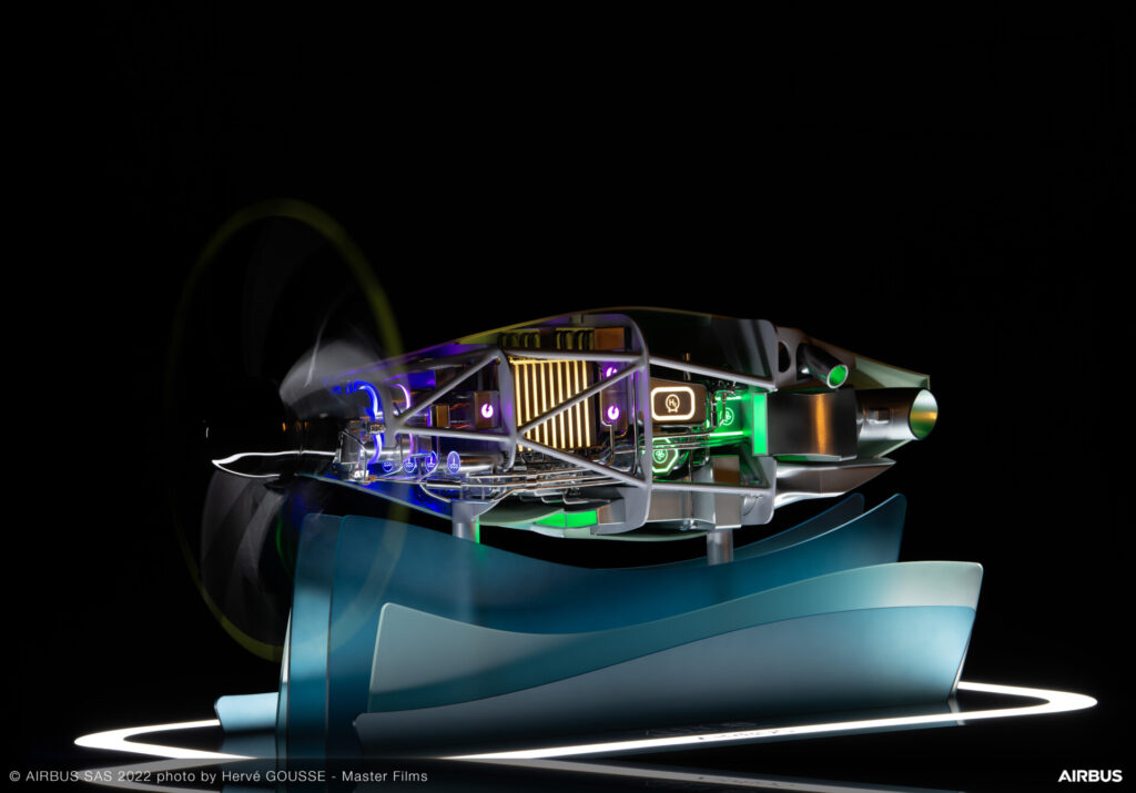 Airbus ZEROe Cutaway