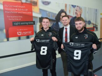 Airline partnership takes off for Cornwall rugby team