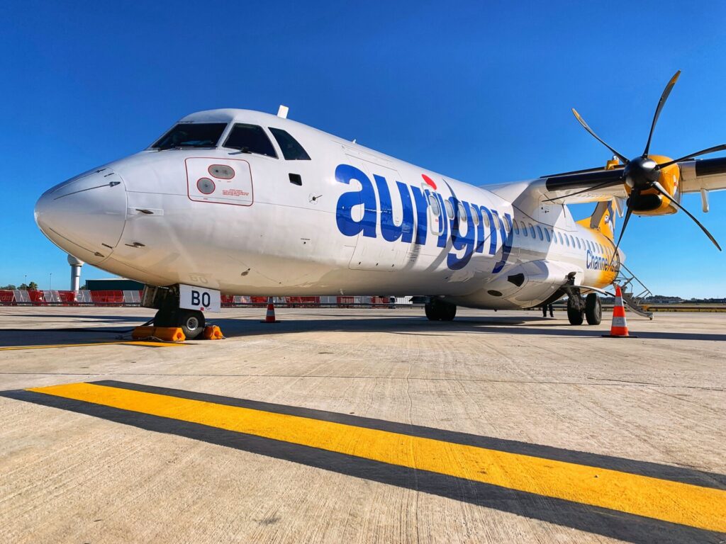 An Aurigny ATR turboprop (Image: Aurigny)