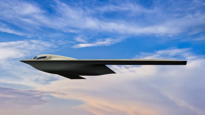 An artists impression of the B21 Raider