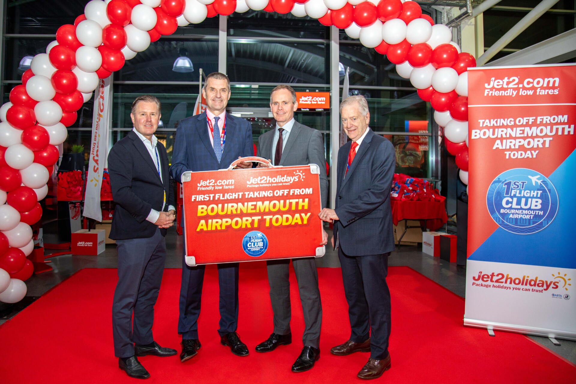 First Bournemouth base flights take-off for Jet2