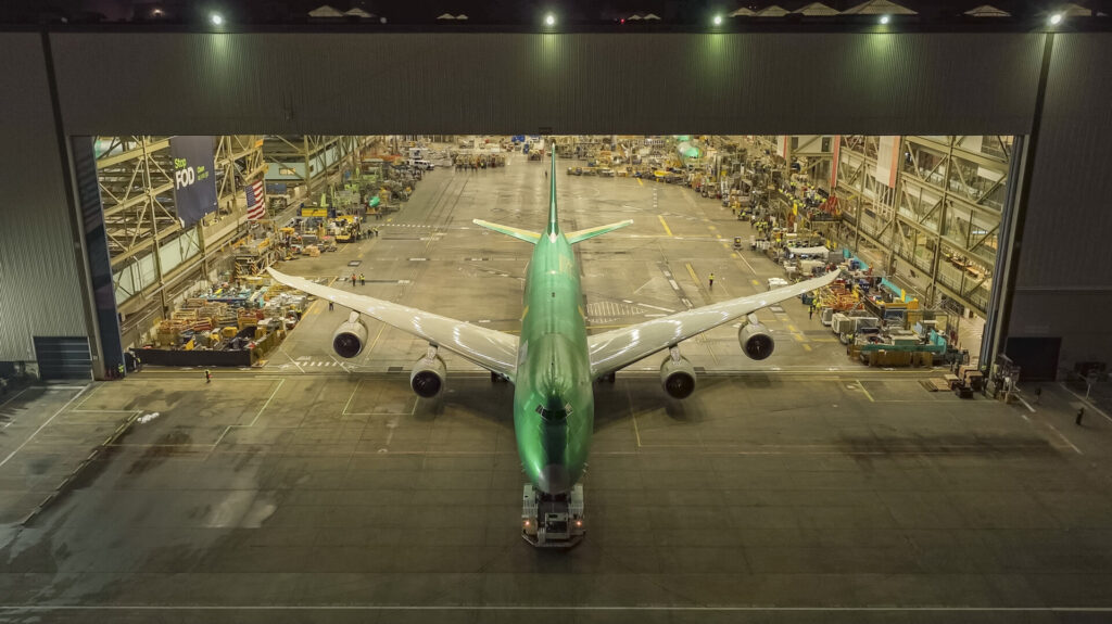 The final Boeing 747 (Image: Boeing/Paul Weatherman)