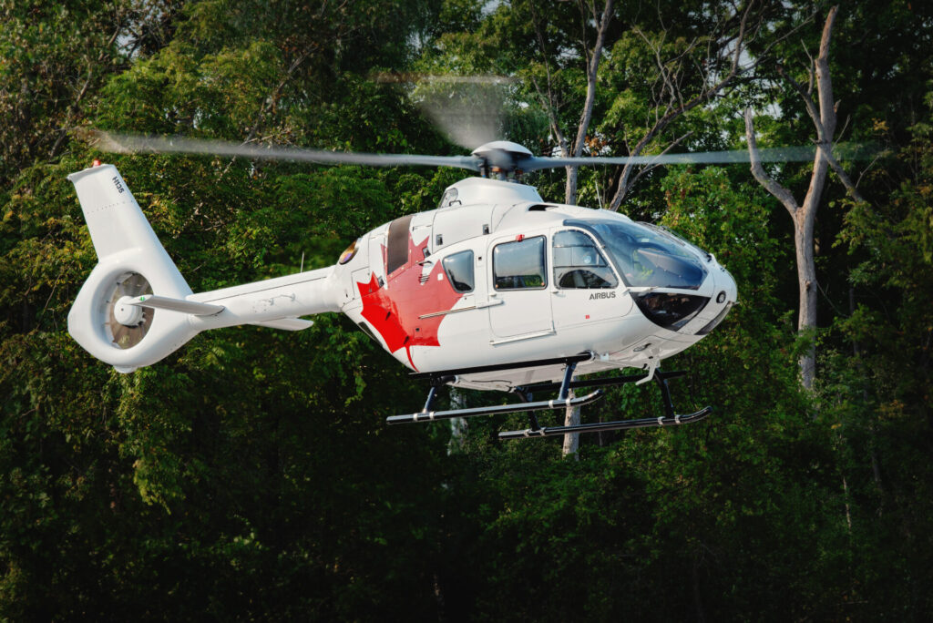 Canadian H135 Training Helicopter