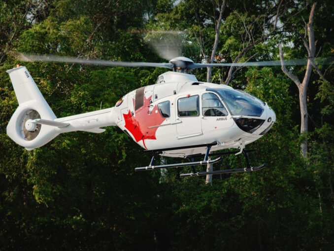 Canadian H135 Training Helicopter