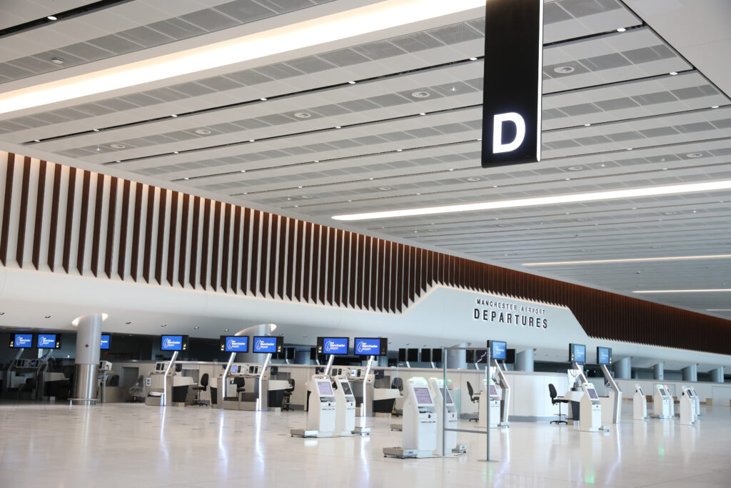 Manchester Airport Terminal 2 check-in area