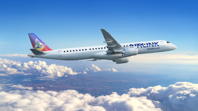 E195-E2 in Airlink livery E195-E2 in Airlink livery