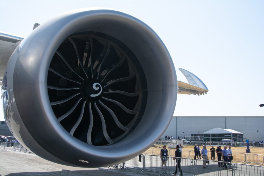 The GE9X is exclusively designed for the Boeing 777X (Image: UK Aviation Media)