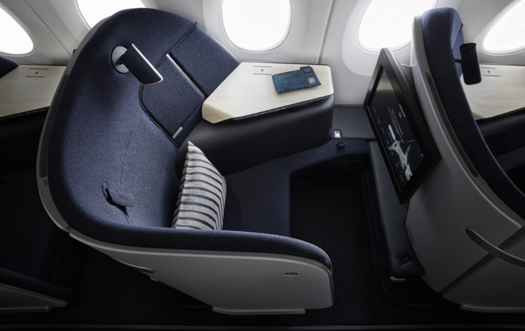 Finnair A350 Business Class Seat