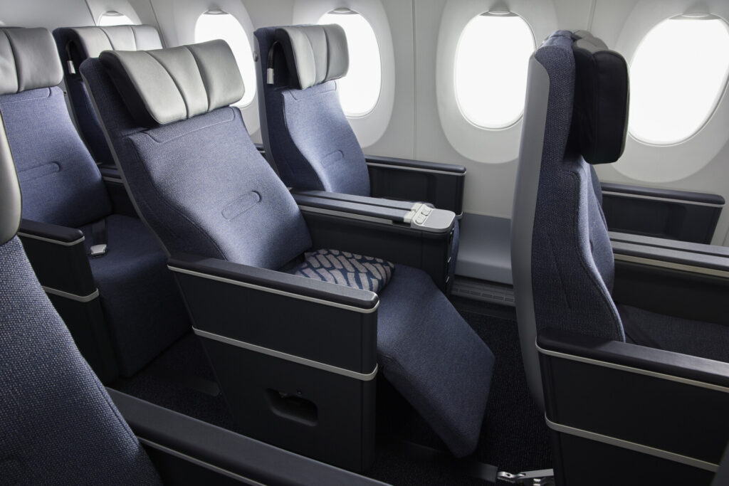 Finnair A350 Premium Economy Class Seat