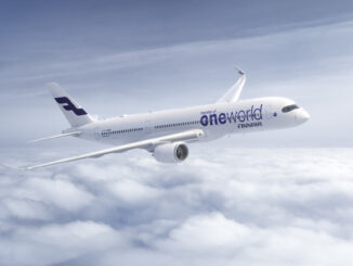 Finnair Airbus A350 in Oneworld livery