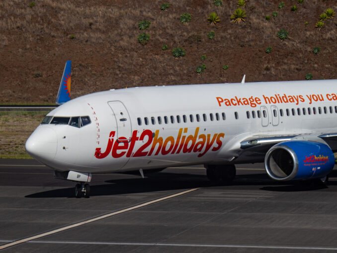 Jet2 Holidays Boeing 737-800 (Image: UK Aviation Media)