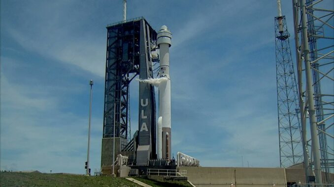 ULA Starliner on the Atlas V rocket (image: NASA)