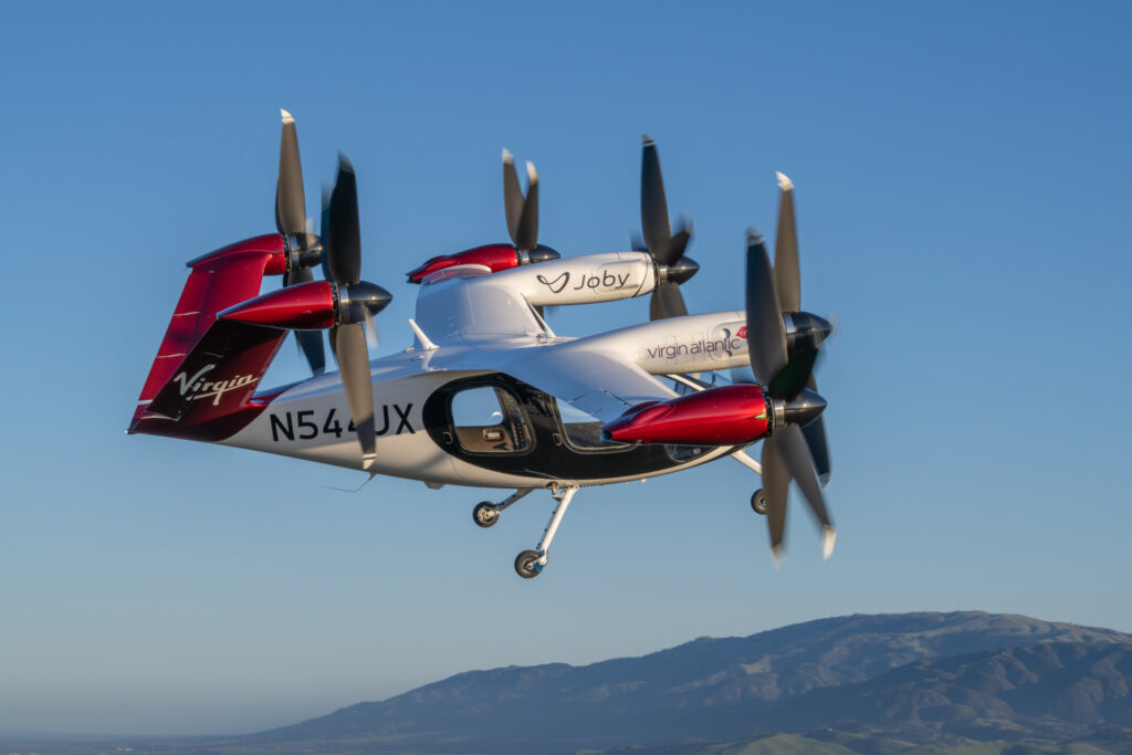 A Virgin Atlantic Air Taxi could get its passengers to hubs quickly and with zero emissions