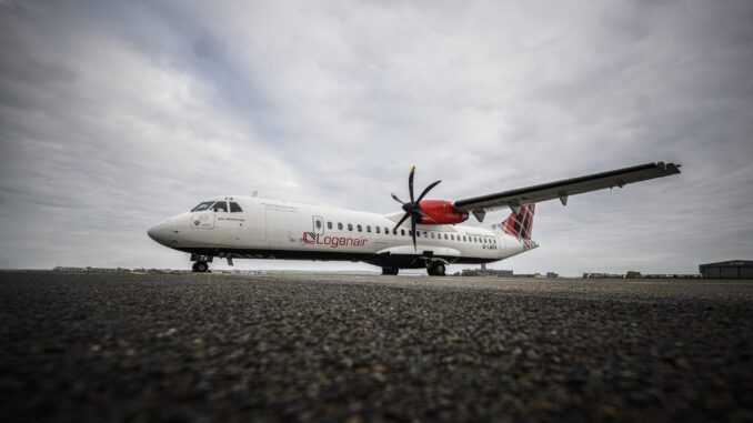 A Loganair’ ATR72