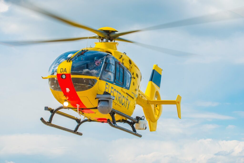 National Grid Airbus Helicopter (Image: NG)