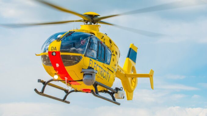 National Grid Airbus Helicopter (Image: NG)