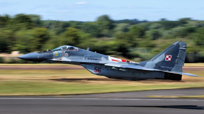 Polish MIG29 Fulcrum (Image: Tim Felce/CC BY-SA2.0/)