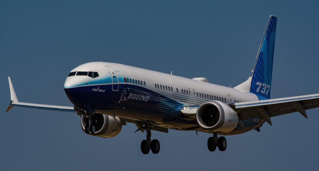 Boeing 737-10 on approach (Image: Nick Harding /UK Aviation Media)