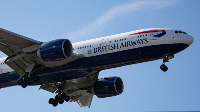 British Airways Boeing 777-200 G-VIIB (Image: UK Aviation Media)