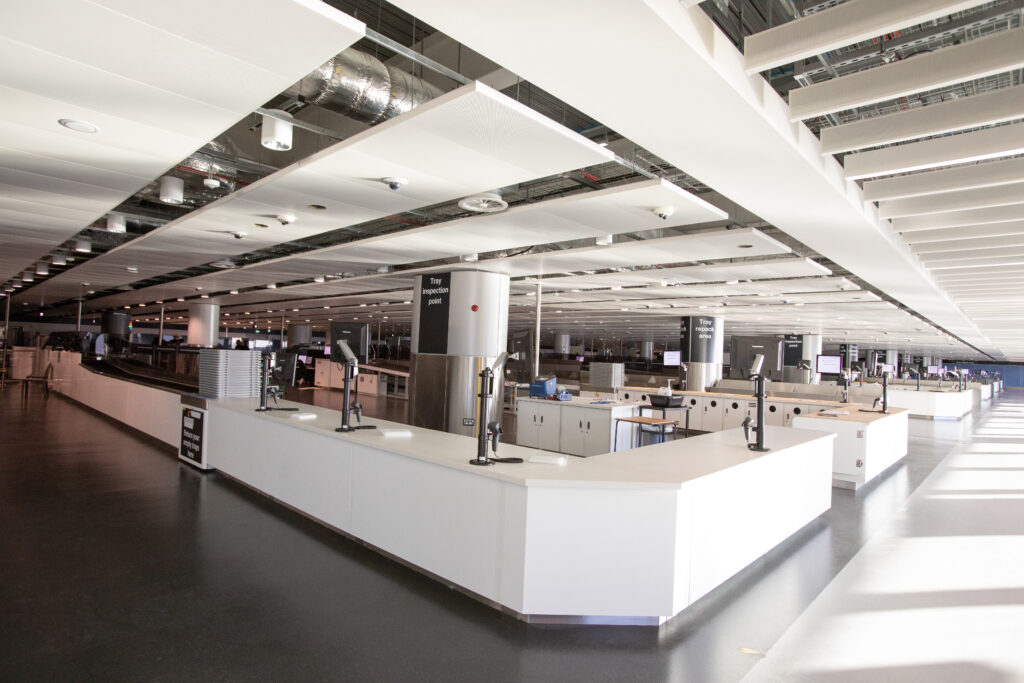 Manchester Airport Terminal 2 security area