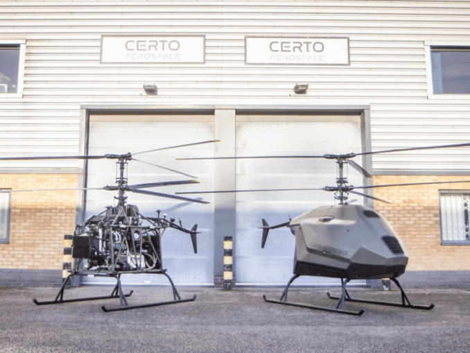 CAPSTONE UAS (Image: Certo Aerospace)