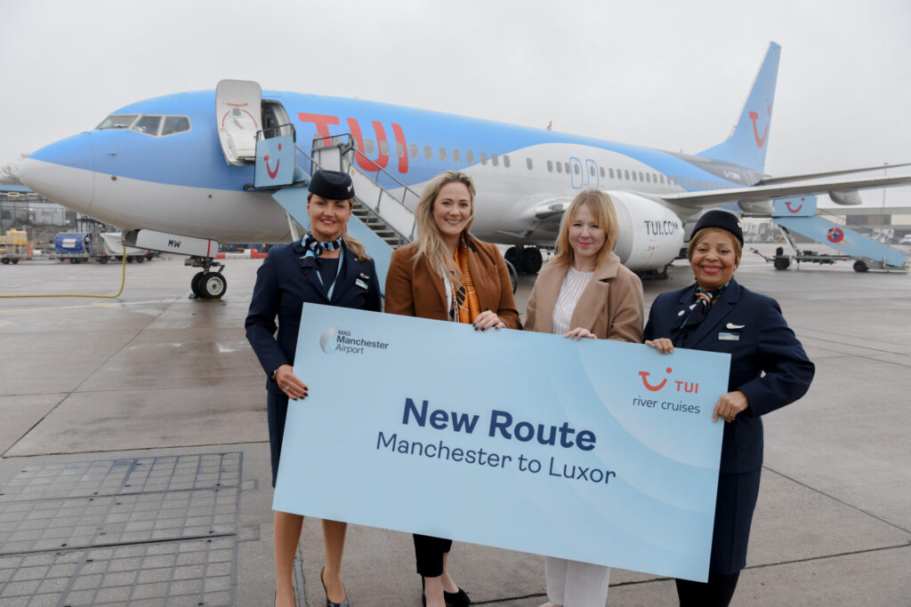 TUI River Cruises Manchester to Luxor inaugural flight