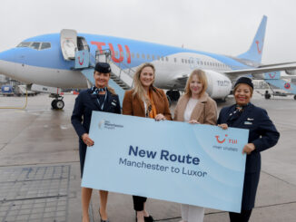 TUI River Cruises Manchester to Luxor inaugural flight