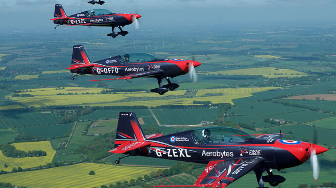 The Blades Aerobatic Team (Image: 2Excel/The Blades)
