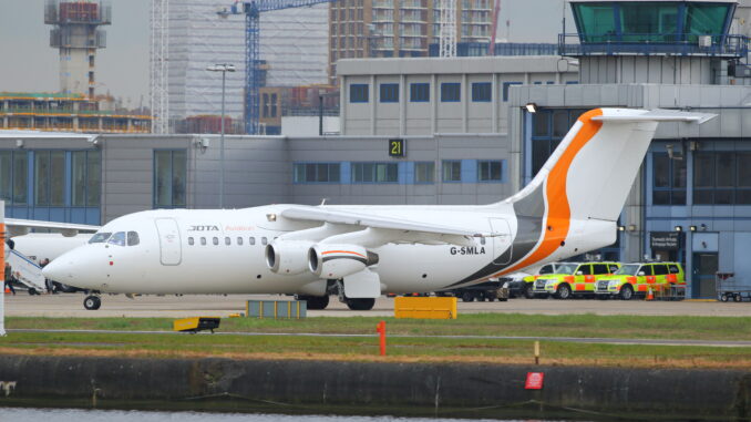 UK charter specialist JOTA Aviation ceases trading (Image: Russel Lee / Wikimedia / CC BY-SA2.0)
